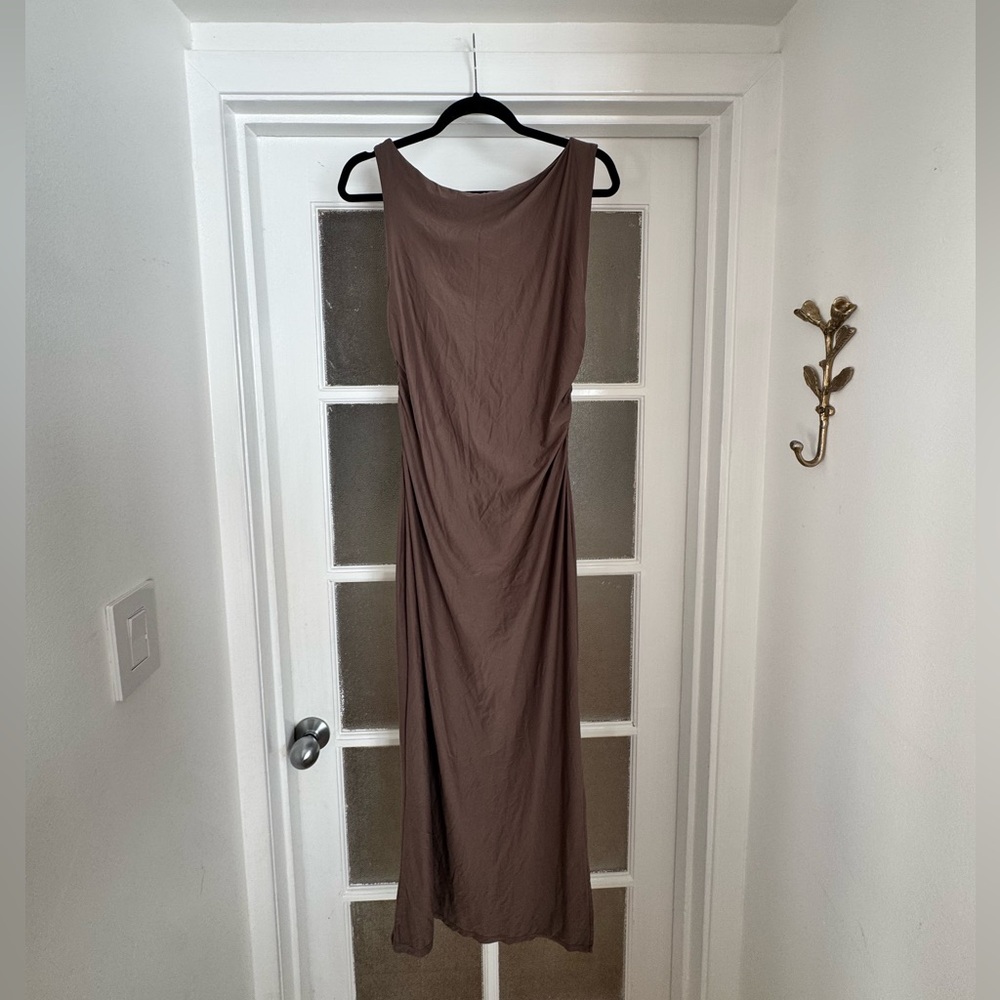 wild fable Taupe Maxi Dress